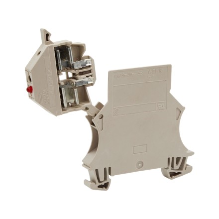 Weidmuller 1012200000 WSI 6/LD 30-70V DC/AC Винтовая клемма с предохранителем 5х20 (25) 6 мм²