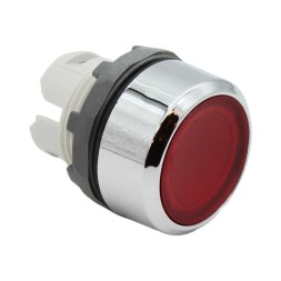 ABB MP1-21R 1SFA611100R2101 Кнопка красная (корпус) без фиксации с подсветкой
