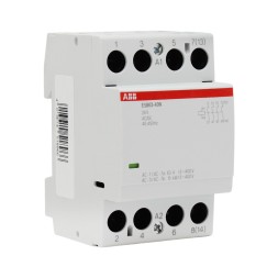 ABB ESB63-40N-01 1SAE351111R0140 Модульный контактор 63А АС-1, 4NO (Катушка 24 AC/DC)