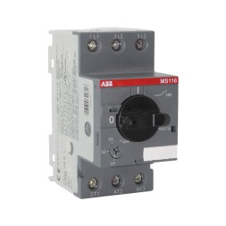 ABB MS116-4.0 1SAM250000R1008 Автоматический выключатель для защиты двигателя 2.5-4A