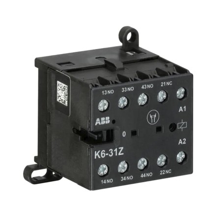 ABB K6-31Z GJH1211001R8310 Миниконтактор (Реле) (Катушка 220-240V АС)