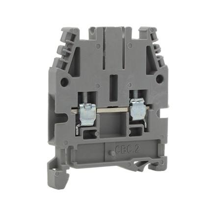 DKC ZCBC02GR CBC.2GR(Ex) проходной зажим серый 2,5 мм²