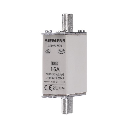 Siemens 3NA3805 Предохранитель 16А