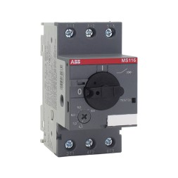 ABB MS116-10 1SAM250000R1010 Автоматический выключатель для защиты двигателя 6.3-10A