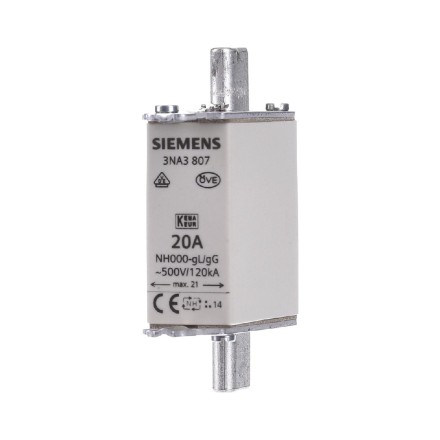 Siemens 3NA3807 Предохранитель 20А