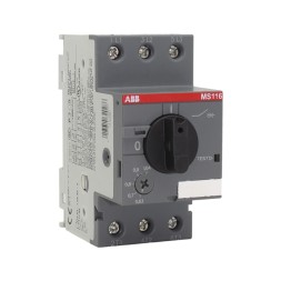 ABB MS116-1.0 1SAM250000R1005 Автоматический выключатель для защиты двигателя 0.63-1.0A