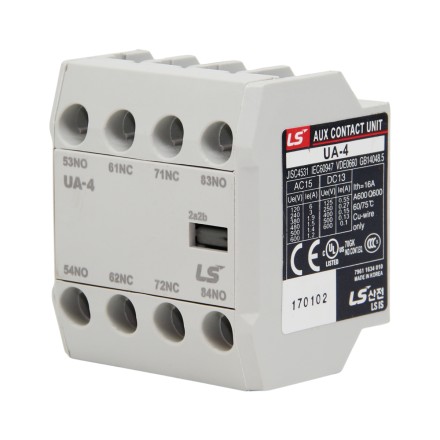 LS UA-4 Дополнительный блок контактов 2NO+2NC (83361634048)