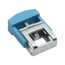 Klemsan IBK 10 525372 Зажим для шин 10х3мм, 2,5-10 мм² синий