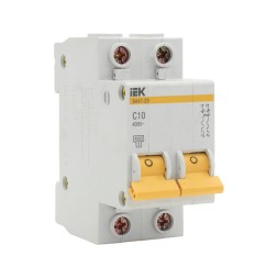 IEK ВА47-29 Автоматический выключатель 2P 10A (C) 4,5kA