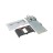 ABB KIT DIN50022 XT1 3p PLATE DIN 1SDA066652R1 Монтажная плата для крепления на рейке DIN50022