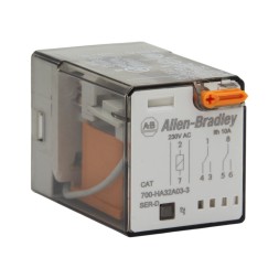 Allen-Bradley 700-HA32A03-3 Реле DPDT 230V 50/60Hz 10A 2CO