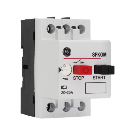 General Electric SFKOM 120013 Автоматический выключатель для защиты двигателя 20-25A