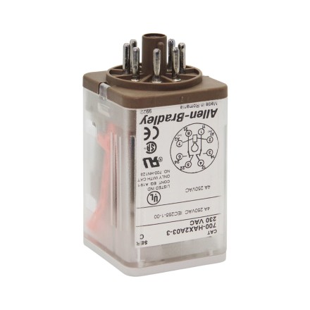 Allen-Bradley 700-HAX2A03-3 Реле DPDT 6А 230V 50/60Hz