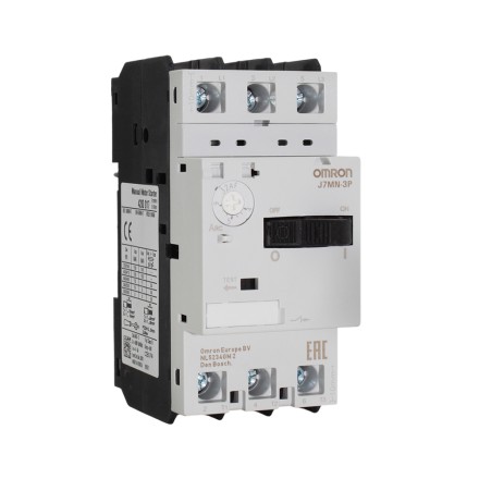 Omron J7MN-3P-6 Автоматический выключатель для защиты двигателя 4-6A