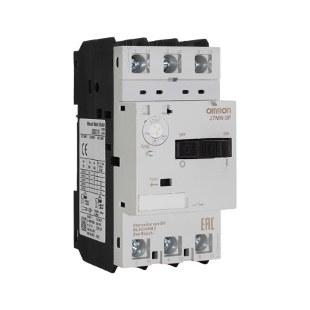 Omron J7MN-3P-4 Автоматический выключатель для защиты двигателя 2.5-4A