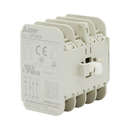 Mitsubishi Electric UT-AX4 3A1B 279319 Дополнительный блок контактов 3NO+1NC