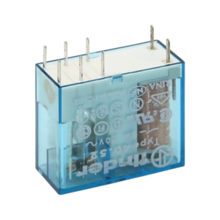 FInder 40.52.9.024.0000 Реле 24VDC 2CO 8A/250VAC DPDT