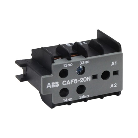 ABB CAF6-20N GJL1201330R0008 Фронтальный блок дополнительный контактов 2NO для В6,В7