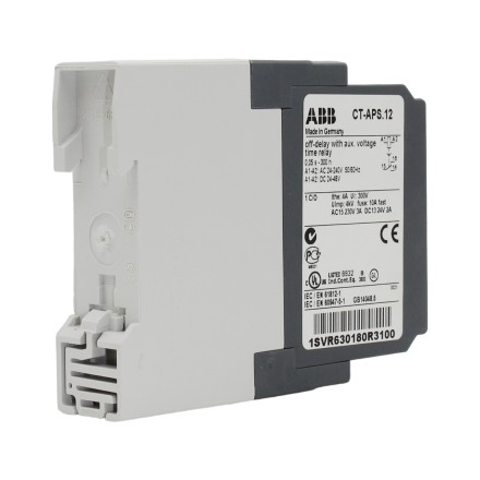 ABB CT-APS.12 1SVR630180R3100 Реле времени 0.05s-300h 24…48V DC / 24…240V AC