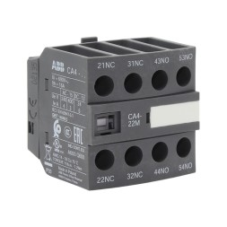 ABB CA4-22M 1SBN010140R1122 Дополнительный контактный блок 2NO+2NC