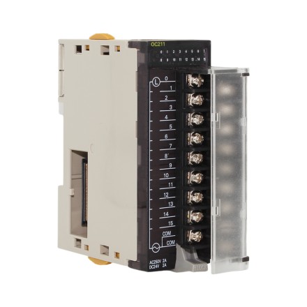 Omron CJ1W-OC211 Модуль цифрового выхода, 16 реле, 250V AC/24V DC, 2A