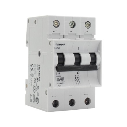 Siemens 5SX2310-7 3P 10A (C) 6kA Автоматический выключатель