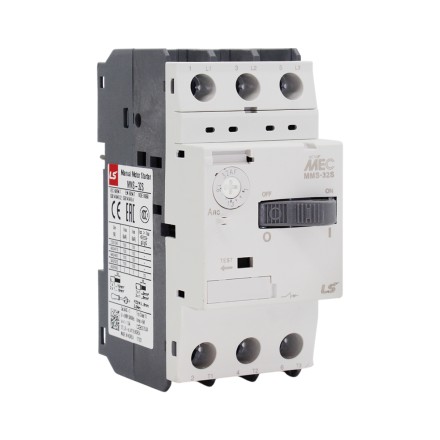 LS MMS-32S 1.6A 0705003800 Автоматический выключатель для защиты двигателя 1-1.6A