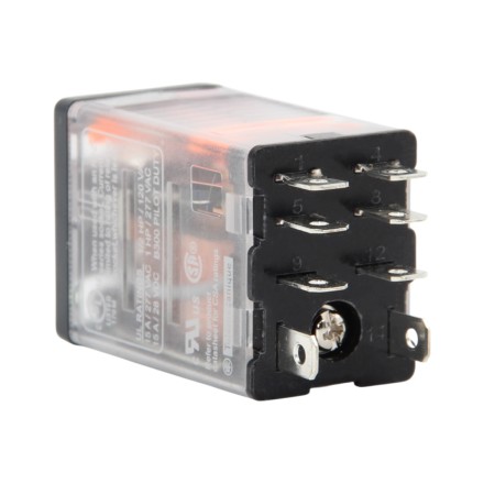 Schneider Electric RPM22P7 Реле питания 2CO 230V AC 15A с блокируемой тестовой кнопкой и индикатором