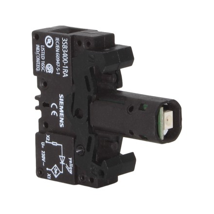 Siemens 3SB3400-1RA Модуль подсветки желтый 230V AC