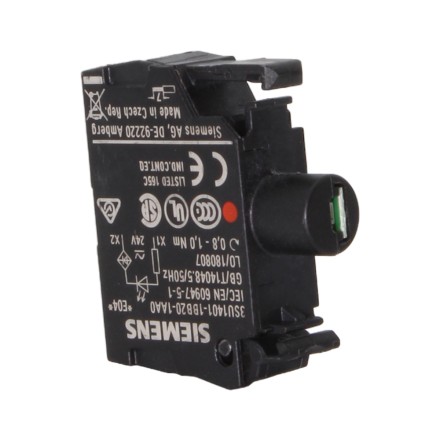 Siemens 3SU1401-1BB20-1AA0 Модуль подсветки красный 24V AC/DC