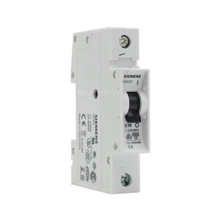 Siemens 5SX2110-7 1P 10A (C) 6kA Автоматический выключатель