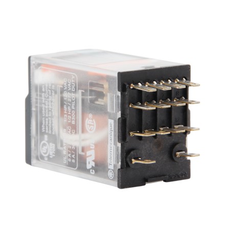 Schneider Electric RXM4AB1BD Реле 4CO 24V DC 6A с блокируемой тестовой кнопкой