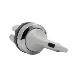 ABB M3SS4-20U 1SFA611213R2007 Переключатель (корпус) серый 3-х позиционный с фиксацией без подсветки