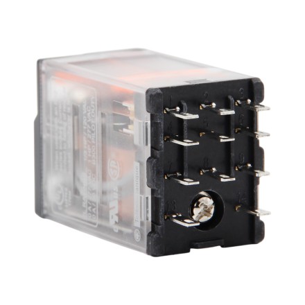 Schneider Electric RXM3AB2B7 Реле 3CO 24V AC 10A с блокируемой тестовой кнопкой и индикатором