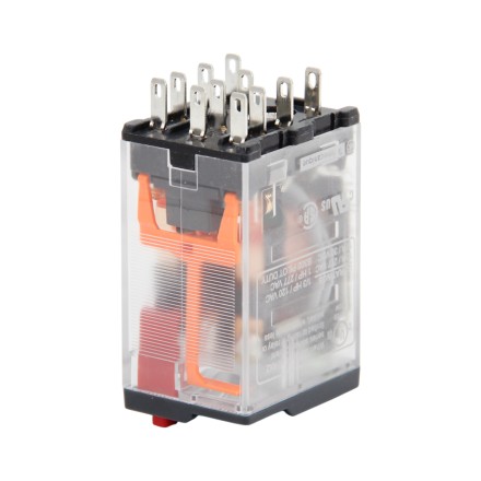 Schneider Electric RXM3AB2B7 Реле 3CO 24V AC 10A с блокируемой тестовой кнопкой и индикатором