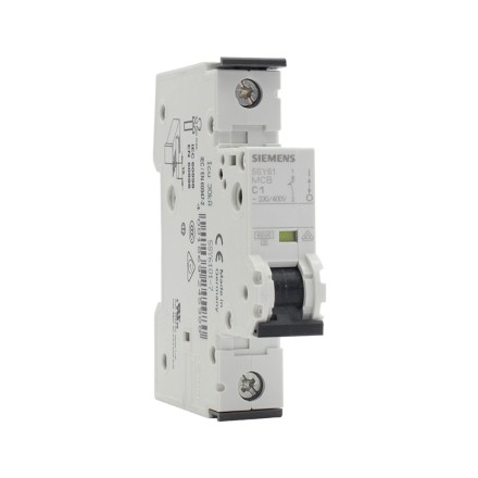 Siemens 5SY6101-7 1P 1A (C) 6kA Автоматический выключатель