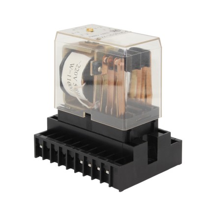 Реле промежуточное РЭП-36-21-УХЛ4 220 50Hz 2/2 задн. присоед. ВНИИР