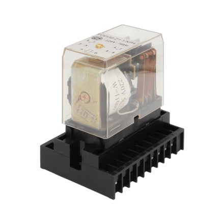 Реле промежуточное РЭП-36-21-УХЛ4 220 50Hz 2/2 задн. присоед. ВНИИР