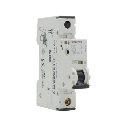 Siemens 5SY4105-8 1P 0,5A (D) 10kA Автоматический выключатель
