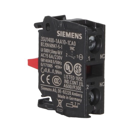 Siemens 3SU1400-1AA10-1CA0 Контактный модуль 1NC