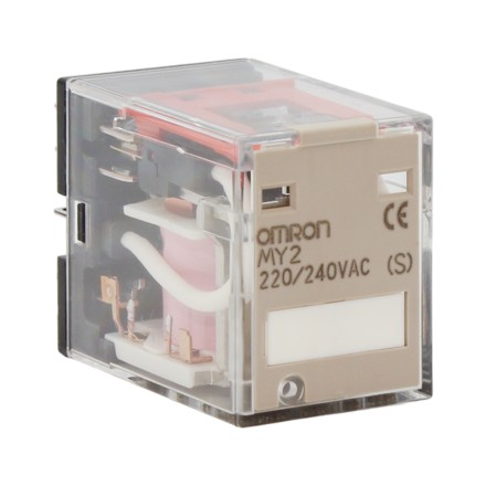 Omron MY2 Реле 220/240V AC (S) 2CO 10A