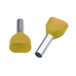 Klemsan 572030 IKY 2x 1,0-8 Наконечник изолированный (огнестойкий) 500 шт