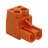 Weidmuller 1526460000 BLZ 5.08/02/180 SN OR BX Штекерный соединитель печатной платы