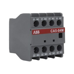 ABB CA5-04M 1SBN010040R1104 Контактный блок (Фронтальный) 4NC