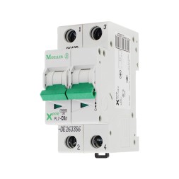 MOELLER / EATON PL7-C6/2 263356 Автоматический выключатель 2P 6A (C) 10kA