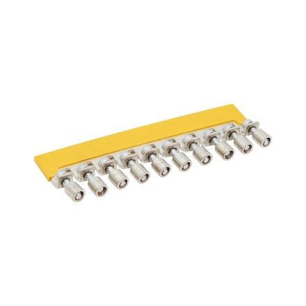 Conta-Clip QI 10 YE 2753.2 Винтовая перемычка жёлтого цвета