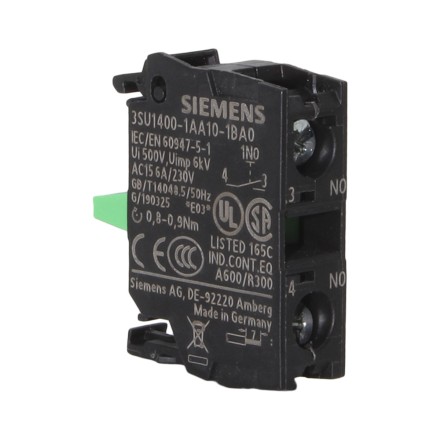 Siemens 3SU1400-1AA10-1BA0 Контактный модуль 1NO