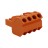 Weidmuller 1741660000 BLZ 5.08/04/225 SN OR BX Штекерный соединитель печатной платы