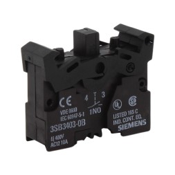 Siemens 3SB3403-0B Контактный блок 1NO