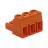 Weidmuller 1627930000 BLZ 7.50/03/180 SN OR BX Штекерный соединитель печатной платы